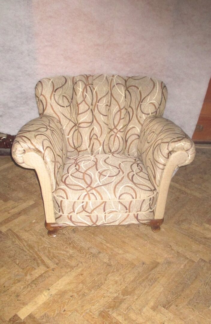 přečalounění křesla